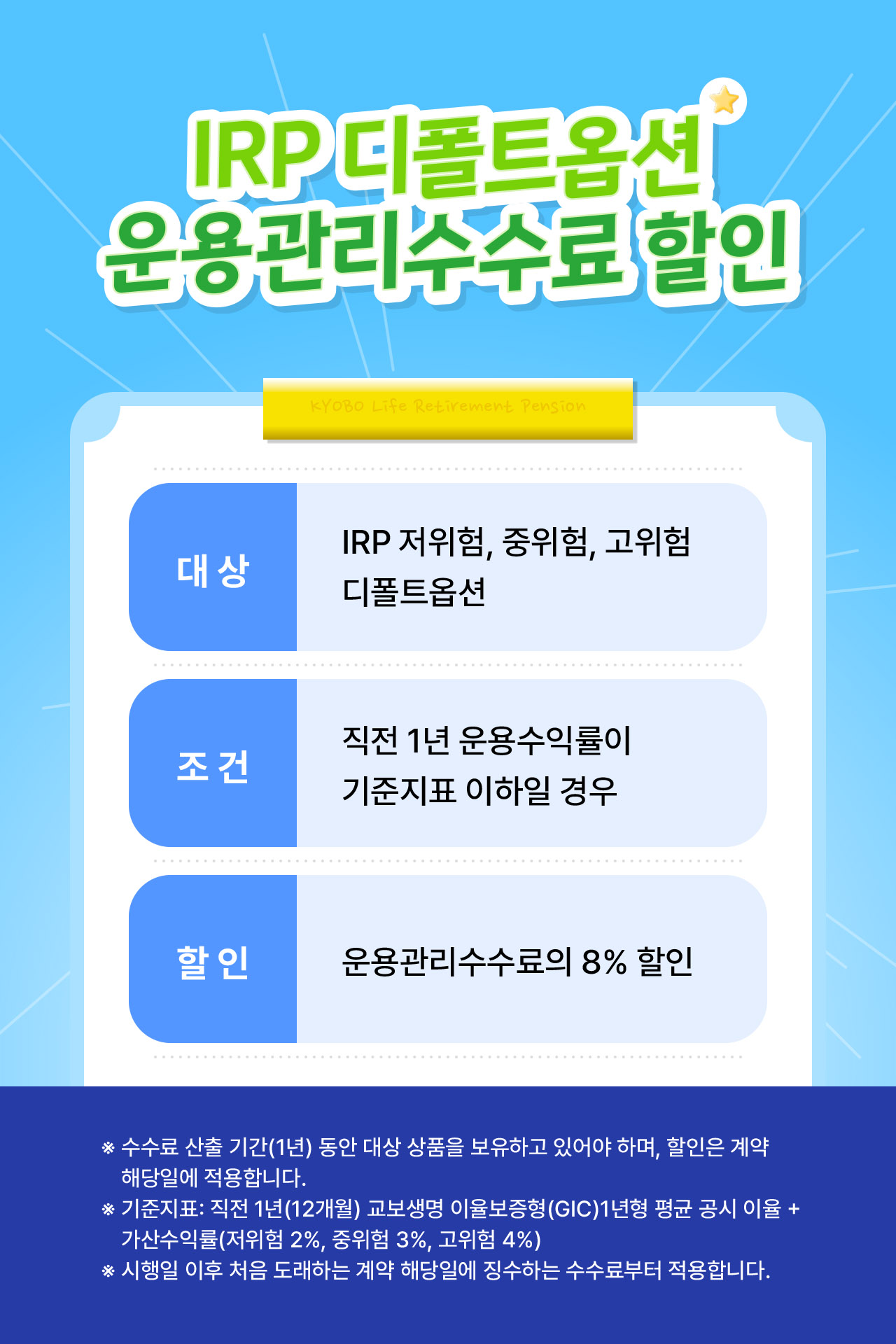 퇴직연금 카드뉴스-교보생명