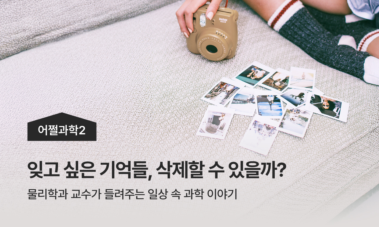 어쩔과학2 | 잊고싶은 기억들 삭제 할 수 있을까 | 세상 물정에 관심 많은 과학자가 들려주는 과학 이야기