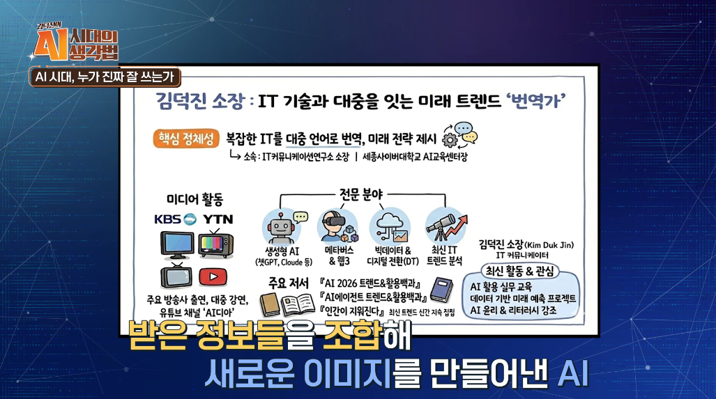 받은 정보들을 조합해 새로운 이미지를 만들어낸 AI